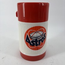 VINTAGE HOUSTON ASTROS LUNCH THERMOS (ONLY) OSCAR MAYER ASTRODOME WONDERFUL picture