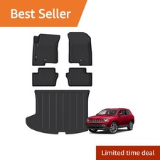 YonMeoo All Weather Floor Mats For Jeep Compass 2007-2016 picture