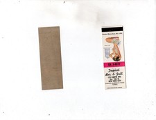 Vintage Matchcover  Tropical Bar & Grill New York City Pinup picture