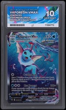 Pokemon Vaporeon VMAX SWSH182 Sword & Shield Promo ACE 10 GEM MINT 💎 picture