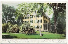 Early 1907 PC; Home of James Russell Lowell; Cambridge, Mass. picture