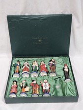 Fitz & Floyd A Christmas Carol 1993 Figurine Set 10 of 11 Collector Series Box picture