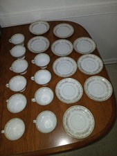Vintage 20-Piece Meito China Tea Set - Kenwood Pattern (1954)
