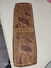 Real Aboriginal Art Hand Carved picture