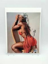 Jade Cargill Signed 8x10 WWE Wrestling Photo Autograph BAS Beckett COA AEW Star picture