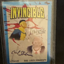 SkyBox 2023 Invincible Character Signagraph Cecil Steedman Auto #390 picture
