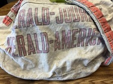 News Paper Bag Vintage Heard Journal Herald American Syracuse Memorabilia picture