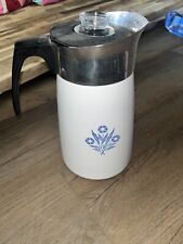 Rare Vintage Corning Ware Spice of Life Le Cafe 6 Cup P-146 Blue Cornflower  picture