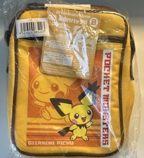 Pokémon Center Spiky-Eared Pichu Carrying Case/ Bag from Japan NWT picture