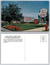 Standard Faribault Minnesota Faribo Blankets Factory Sign Postcard picture