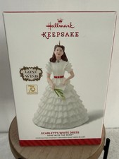 Hallmark Limited Edition Scarlett’s White Dress Gone With The Wind 2014- 718-215 picture