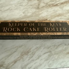 Harry Potter Keeper Of The Keys Embossed Rolling Pin Sealed New With Box picture