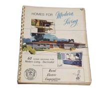 Homes For Modern Living 60 House Designs Rural Electric Vintage Booklet 1967 picture