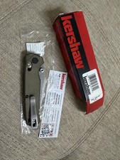 Kershaw Bel Air DuraLock OD Green Micarta Folding MagnaCut Clip Point Knife picture