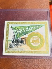 1910s T51 Murad Cigarettes -college Series - Clarkson School Tech - New To Sale picture