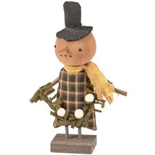 Primitives By Kathy Cozy Collin Sitter Figurine Holiday Rustic Christmas Decor picture