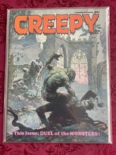 Creepy #7 Classic Frazetta cover, last Frazetta interior art 1st Vampi VF/NM picture