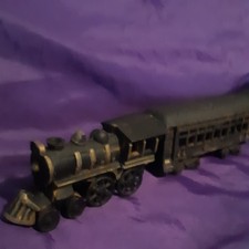 Antique Cast Iron/Rare 5-Piece Car train set picture