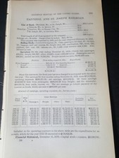 1878 original train report HANNIBAL & ST JOSEPH RAILROAD Palmyra Cameron Missour picture