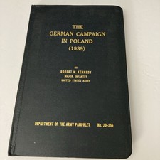 The German Campaign in Poland (1939) Army Pamphlet 20-255 📘⚔️ picture