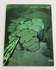 1992 Marvel Universe Series III Hulk H-1 Hologram Impel Super Heroes picture