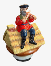 Vintage 6in. Fiddler On The Roof Spinning Musical Figure Plays Sunrise, Sunset  picture
