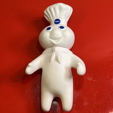 Vintage 1971 Pillsbury Doughboy Rubber Vinyl Figure Swivel Head Doll 7
