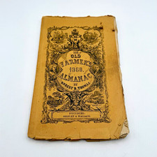The Old Farmer's Almanac 1860 by Robert B. Thomas Boston Booklet picture