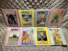 Moebius Collected Fantasies of Jean Giraud 1-2-3-4-5-6-7 and The Incal 1 NM picture