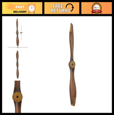 Metal Airplane Propeller Wall Decor - 2 Blade Aviation Sculpture Art, 48