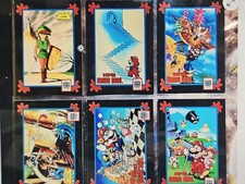 Nintendo 1991 Impel Halloween Treat Set of 6 Lot of 4 Sets Sealed Mario Zelda picture