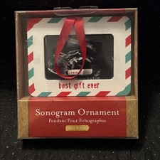 Sonogram Best Gift Ever Ornament - New in Box picture