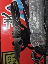 Spyderco C255CFPD SpyOpera Carbon Fiber Damasteel-Thor Sprint picture