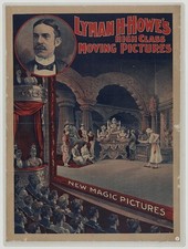 Buffalo NY Lyman H. Howe 1900 Motion Picture Theater Poster Magic Pictures picture