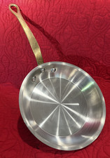 VTG Williams Sonoma France Mauviel 8.5” Copper Stainless Skillet Fry SITS FLAT picture