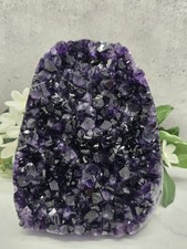 Uruguay Amethyst Cluster 5lb 14oz Deep Purple Crystal Cathedral 5.5