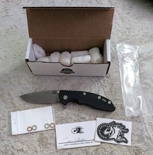 Hinderer XM-18 3.5 Spanto Battle Black Full Textured Titanium And G10 S45VN picture