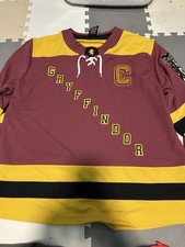 Boxlunch Harry Potter Gryffindor Quidditch Hockey Jersey Size L picture