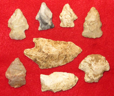 Authentic Native American artifact arrowhead 8) Missouri artifacts BN61 picture