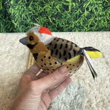 Plush Stuffed Animal Northern Flicker Authentic Bird Sound Wild Republic Audubon picture
