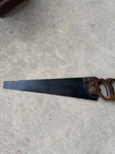 Vintage Simonds Saw & Steel Co No 8 Straight back Hand saw 11 ppi crosscut Nib picture