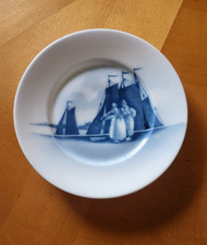 Vintage Rosenthal Dutch Women Sailboat Seascape Porcelain Plate picture