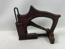 Vintage Red Devil No. 1 Glazier Tool Diamond Point Driver Stapler 1930s Antique picture