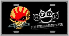 L@@K 5 Finger Death Punch Car Vanity Tag  License Plate  picture