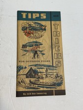 Vtg 1959 General Motors Booklet For Employees Tips And Tricks For Outdoor Folks picture