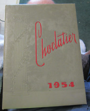 1954 HERSHEY HIGH SCHOOL YEARBOOK, HERSHEY, PENNSYLVANIA THE CHOCLATIER VTG picture