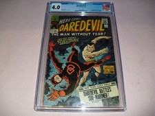 Daredevil #7 CGC 4.0 w/ OW/W pages from 1965 Marvel 1st red costume VG L188 picture