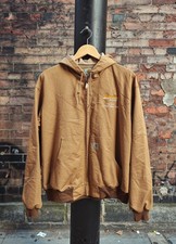 XL BNSF Carhartt Burlington Northern Santa Fe Railway Jacket J131 2nd Shift picture