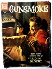 Gunsmoke #6 (1958) Dell Comics Matt Dillon 1st Print Comic Book picture