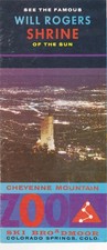 1960's Will Rogers Shrine of the Sun Cheyenne Mountain Brochure picture